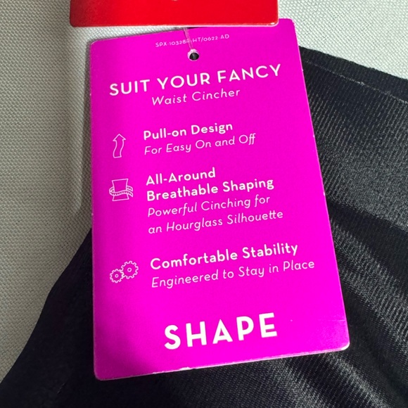 SPANX Suit Your Fancy Waist Cincher – Black | NWT - Picture 6 of 7